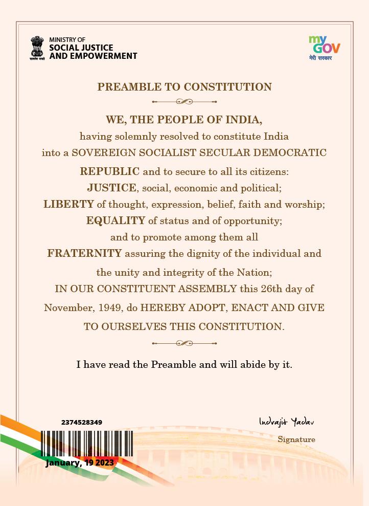 Pledge Certificate 14